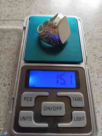 Мужская серебряная печатка Дзержинск