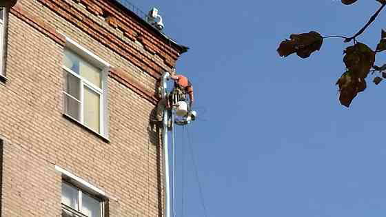 Монтаж водосточной системы, ремонт водостоков, замена водосточных труб Новосибирск