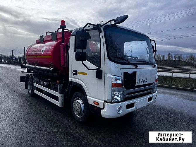 Автотопливозаправщик JAC N-90S, 4х2, бочка 6 куб.м., 2 секции Екатеринбург - изображение 3